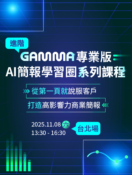 GAMMA專業版廣告
